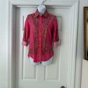 Robert Graham Pink Paisley Button-Up Shirt
